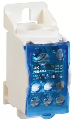 RBD-80A DIN temir yolidagi IEK tarqatish bloki